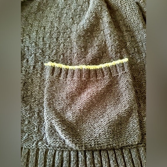 Anthropologie Maeve Seahorse Cardigan Sweater - 3X - Navy - EUC - Picture 3 of 8